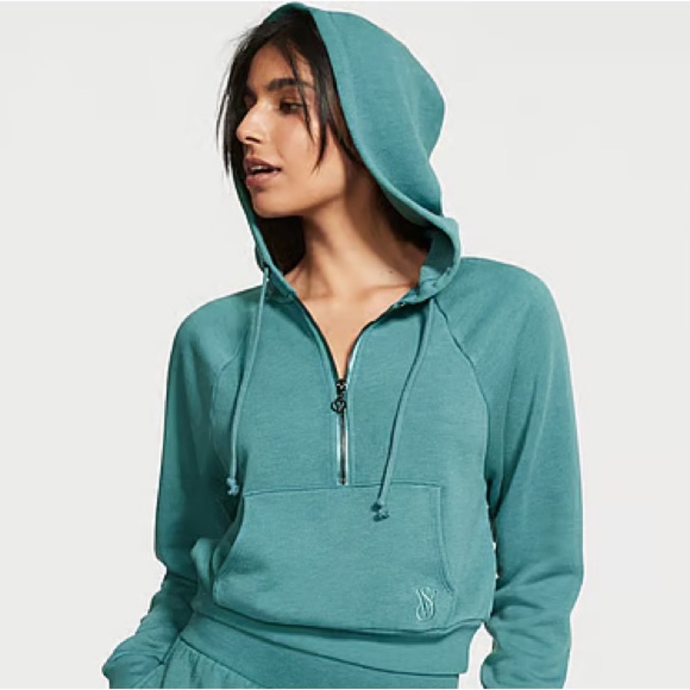 Victoria’s Secret teal hoodie